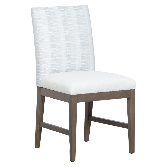 Fairfield Furniture L-1301-05 Nova Side Chair, Leather, with Finish Choices