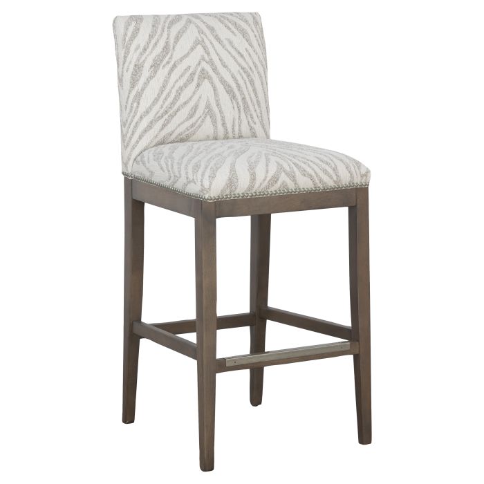 Fairfield Furniture 1301-07-M Nova Armless Bar Stool, Mica Finish