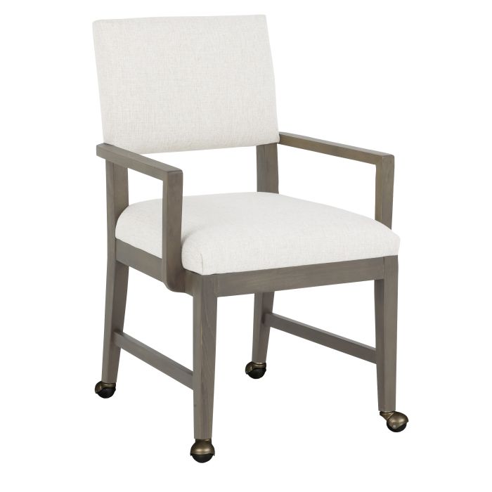 Fairfield Furniture 1304-A4 Conroy Arm Chair with Four casters, Finish Choices Fairfield Furniture 1304-A4 Conroy Arm Chair with Four casters, Finish Choices