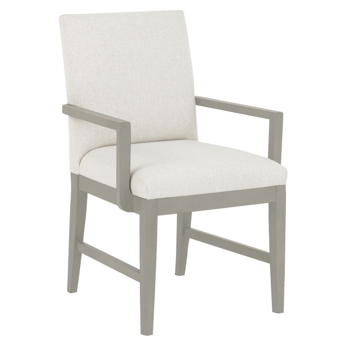 Fairfield Furniture 1305-04-S Bennett Arm Chair, Sheer Dove Finish