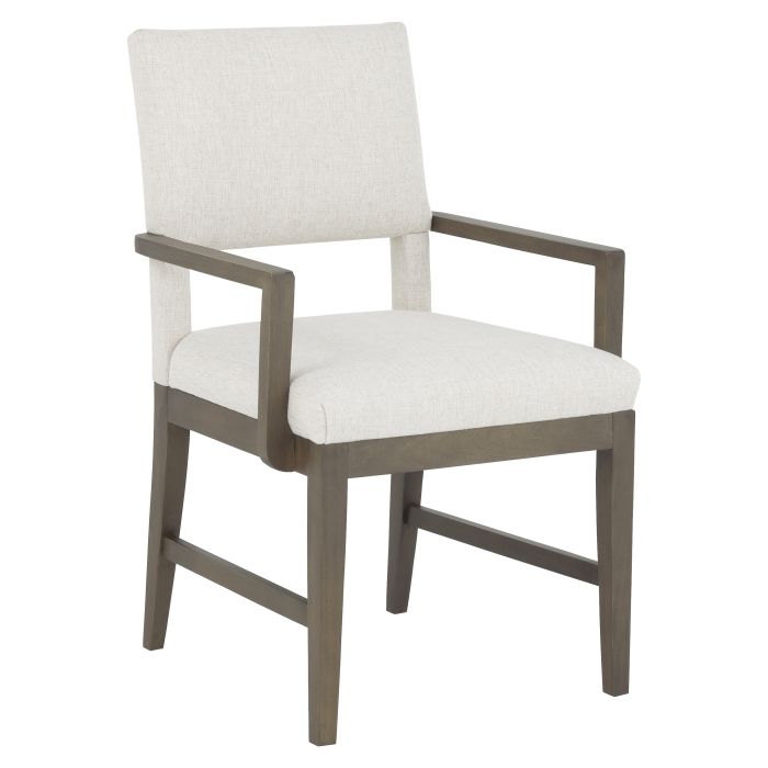 Fairfield Furniture L-1306-04 Addy Arm Chair, Leather, with Finish Choices