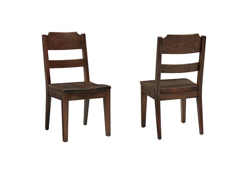 Artisan and Post 150-010 Crafted Cherry Ladderback Side Chair Dark Cherry Finish