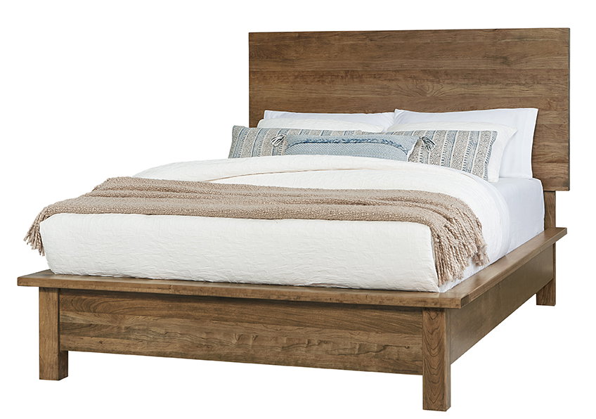 Artisan and Post 151-669-776-733-MS2 Crafted Cherry King Terrace Bed Medium Cherry Finish