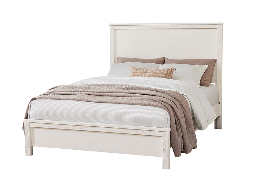 Vaughan Bassett 16-551-155-922 Fundamentals Queen Panel Bed White Vaughan Bassett 16-551-155-922 Fundamentals Queen Panel Bed White