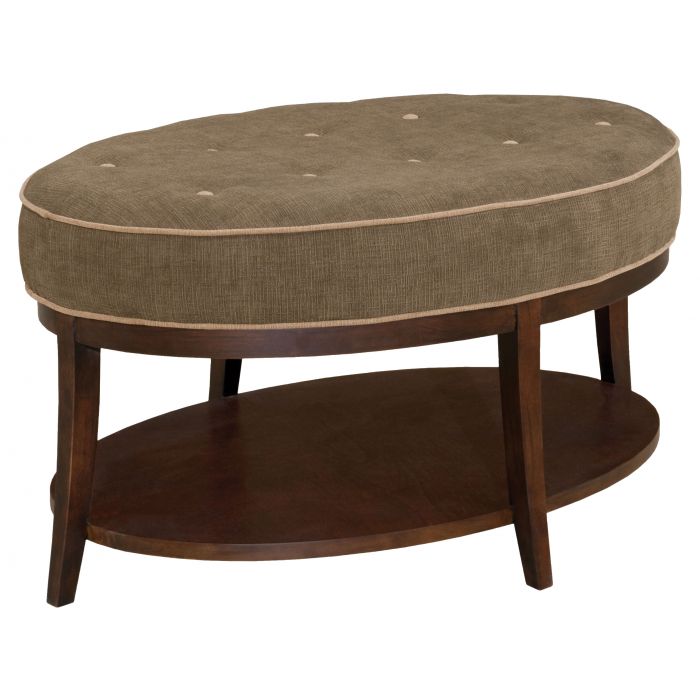 Fairfield Furniture L-1618-20 Stonewood Oval Cocktail Ottoman