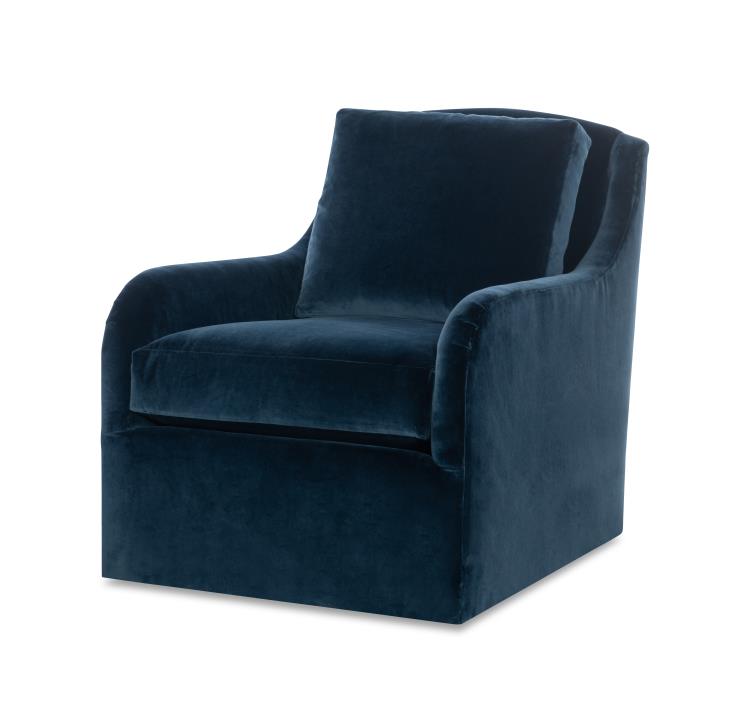 Highland House 1740LP Lutz Low Profile Swivel Chair