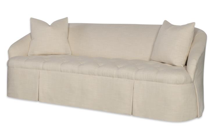 Highland House 2028-85 Flyn Skirted Sofa
