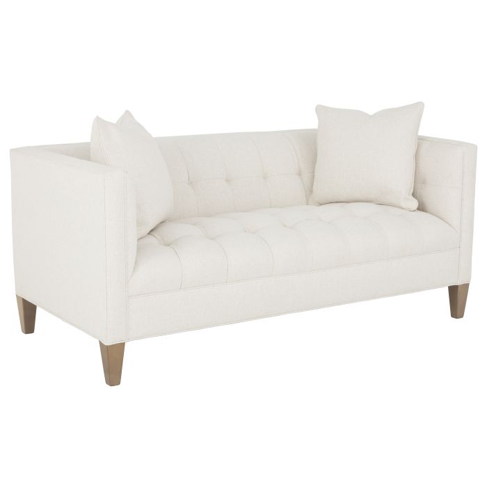 Fairfield Furniture 2101-70 Dominique Loveseat, Hand Tufted