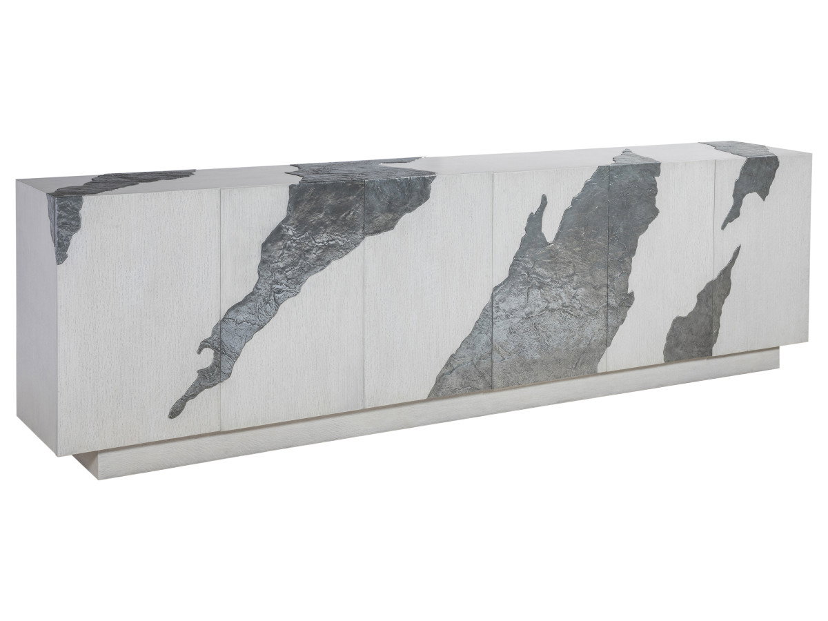 Artistica Home 2342-908 Contago White Long Media Console