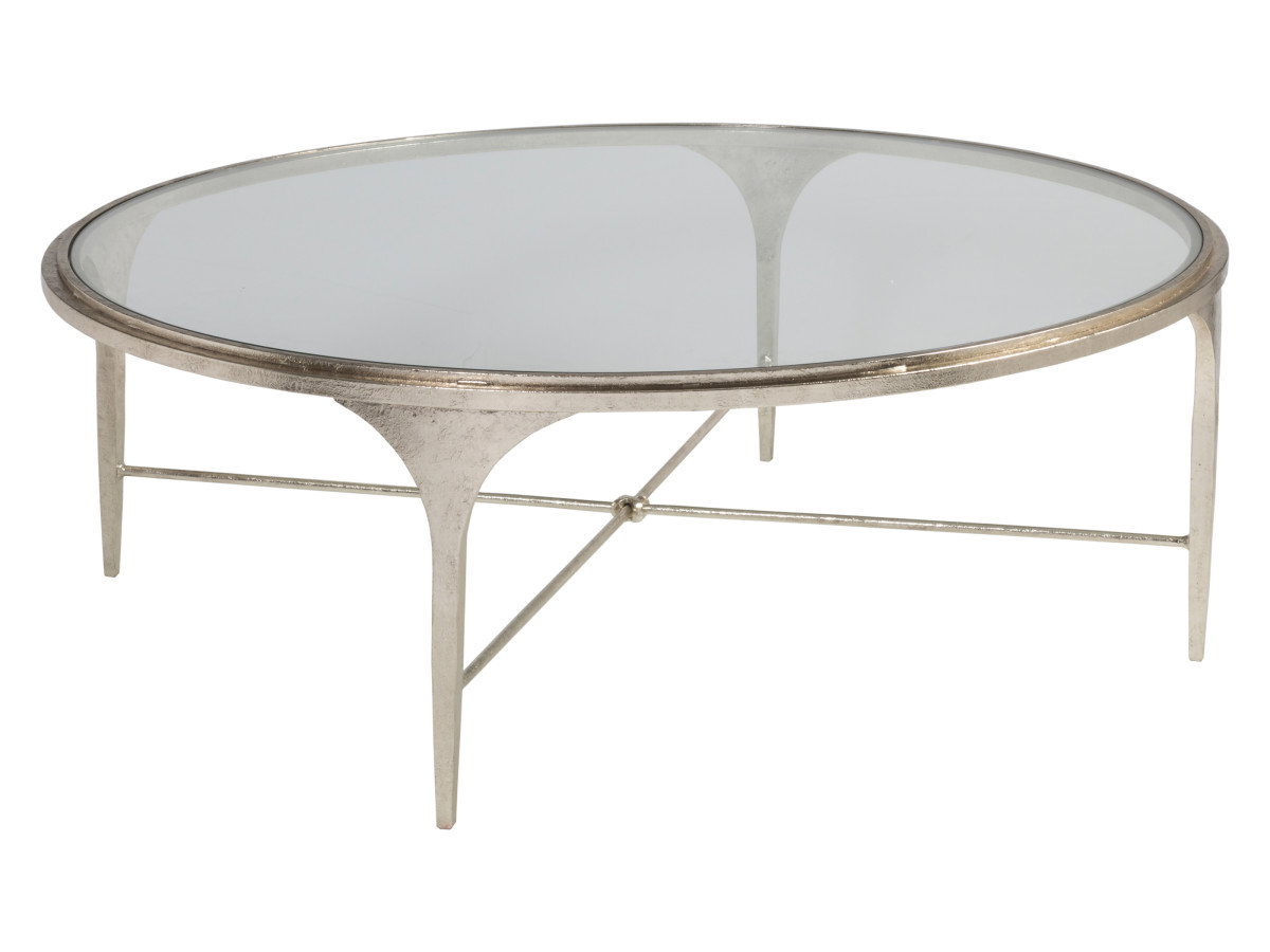 Artistica Home 2361-943 Porto Champagne Round Cocktail Table