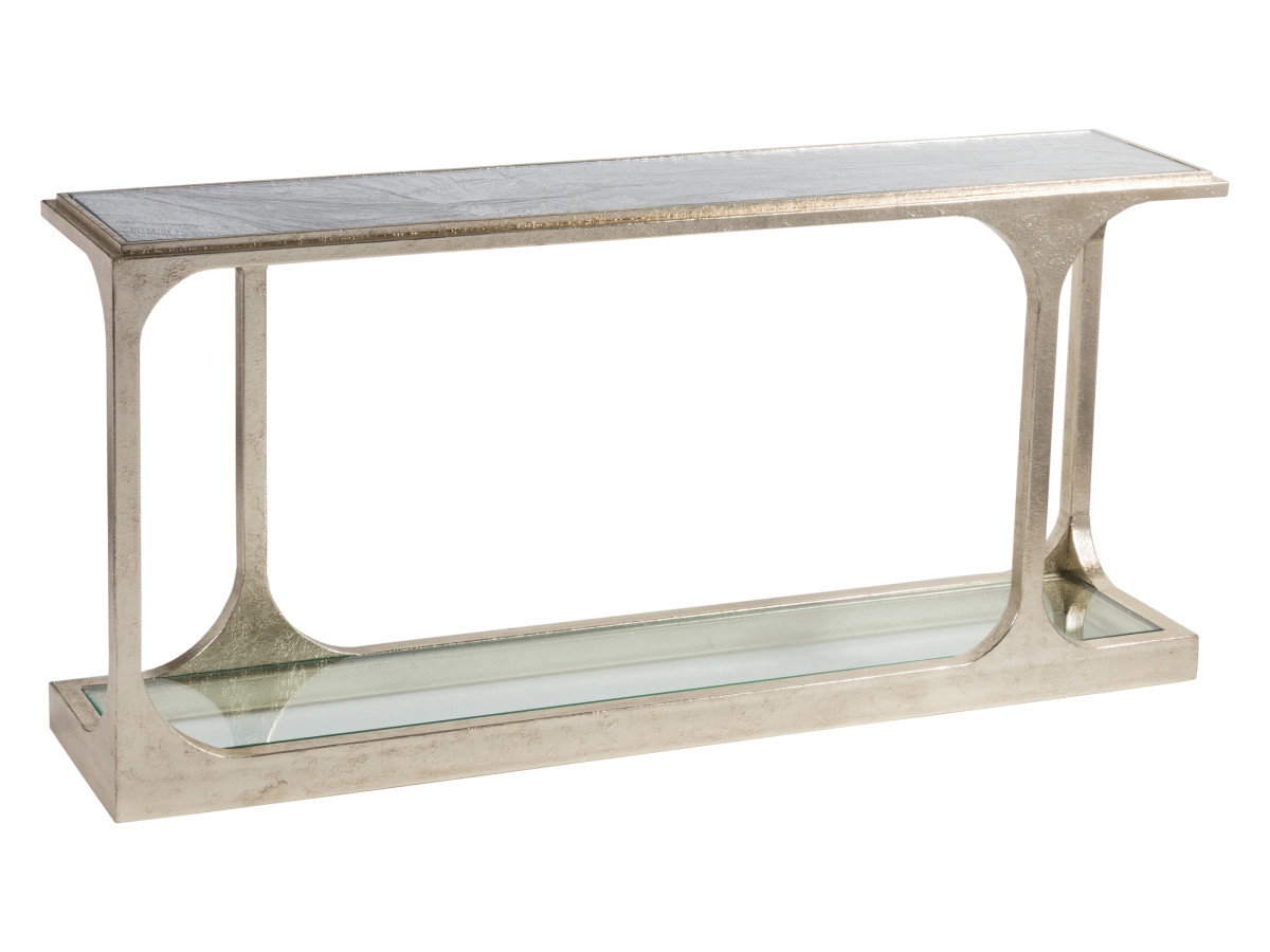 Artistica Home 2363-967 Bond Street Champagne Sofa Table