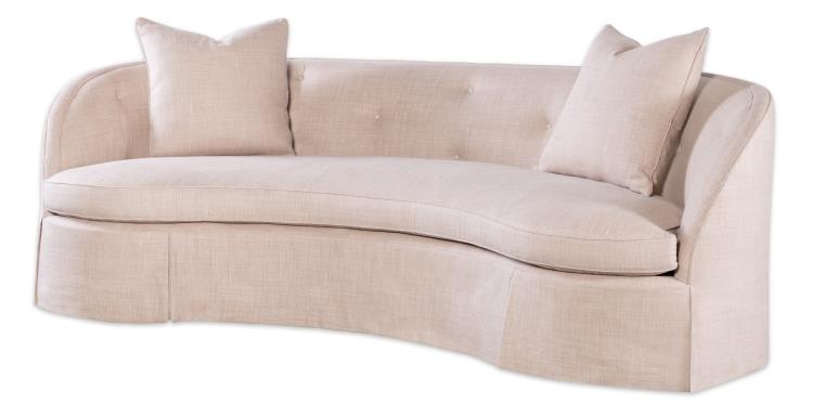 Highland House 2811-90 Lottie Skirted Sofa