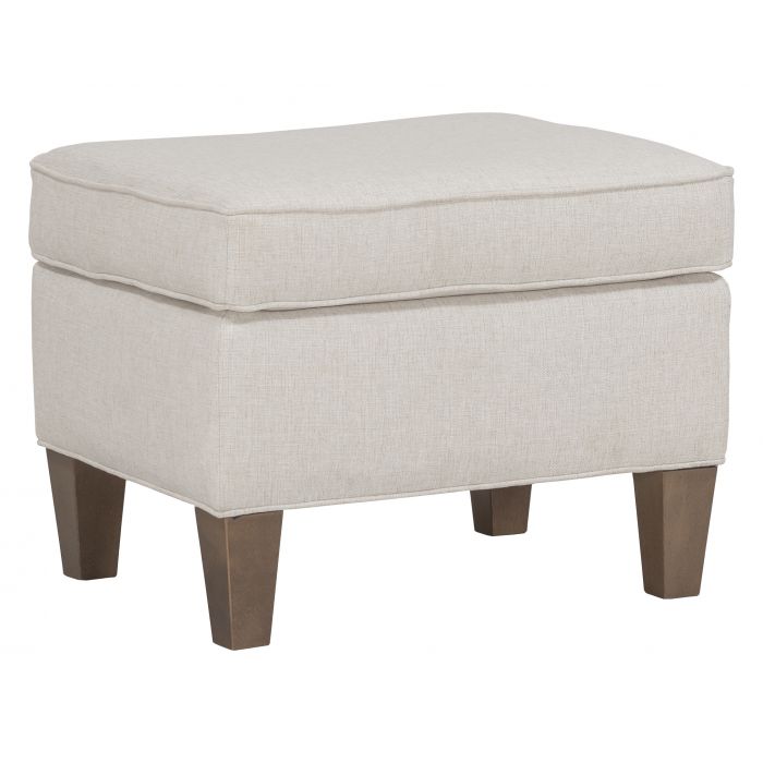 Fairfield Furniture 2974-20 Kelly Ottoman with Tapered Leg