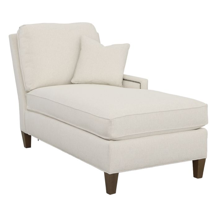 Fairfield Furniture 2974-26 Kelly Right Arm Chaise with Tapered Leg