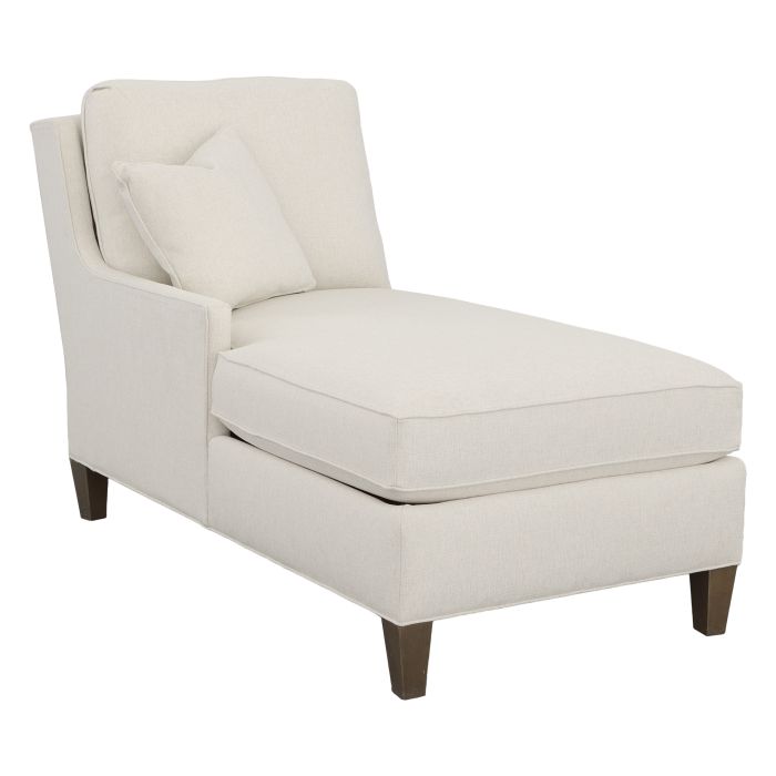 Fairfield Furniture 2974-27 Kelly Left Arm Chaise with Tapered Leg