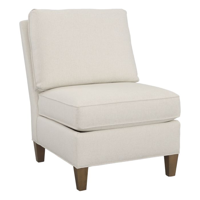 Fairfield Furniture 2974-78 Kelly Armless Sectional Chair with Tapered Leg