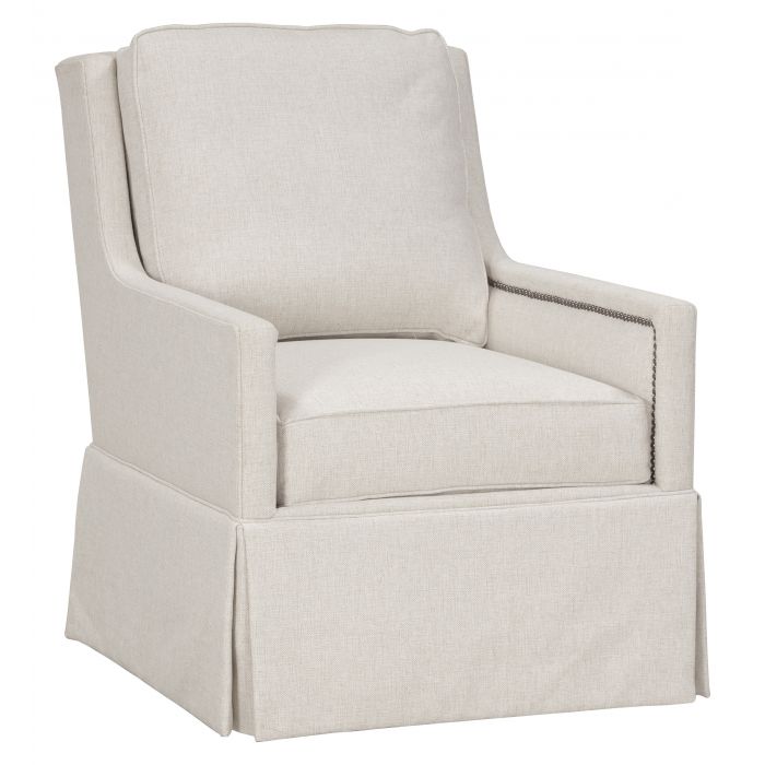 Fairfield Furniture 2975-32 Kelly Skirted Swivel Glider