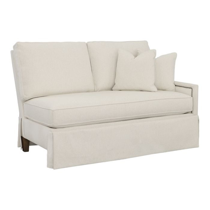 Fairfield Furniture 2975-71 Kelly Skirted Right Arm Loveseat