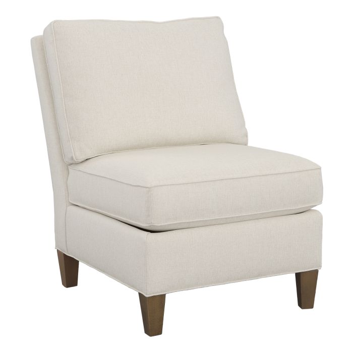 Fairfield Furniture 2976-78 Kelly Armless Sectional Chair with Tapered Leg