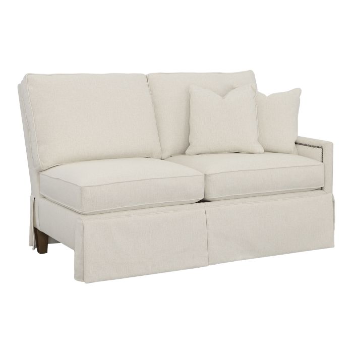 Fairfield Furniture 2995-71 Kelly Skirted Right Arm Loveseat