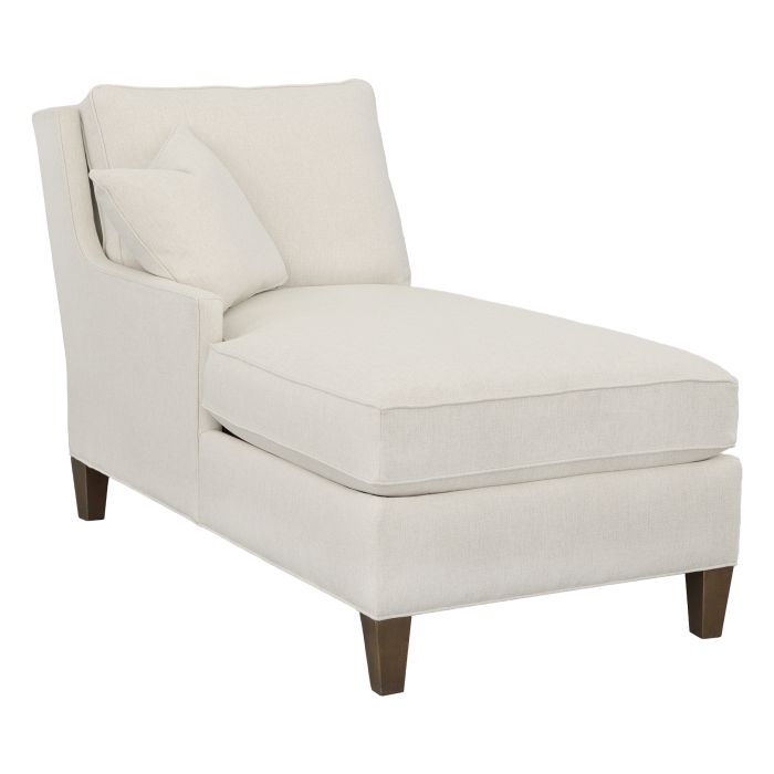 Fairfield Furniture 2996-27 Kelly Left Arm Chaise with Tapered Leg
