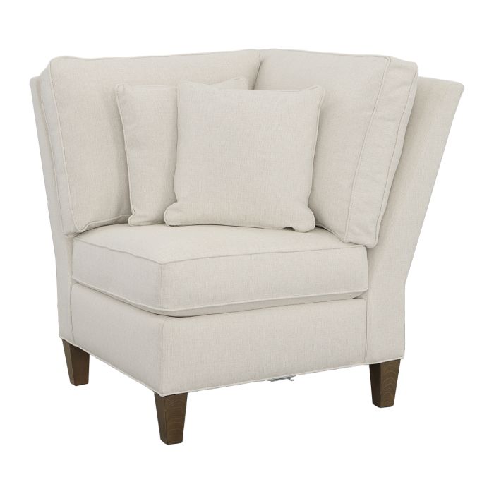 Fairfield Furniture 2996-29 Kelly Corner Chair with Tapered Leg