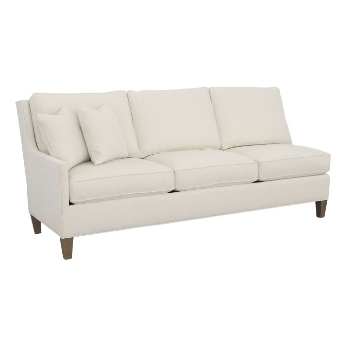 Fairfield Furniture 2996-52 Kelly Left Arm Sofa with Tapered Leg