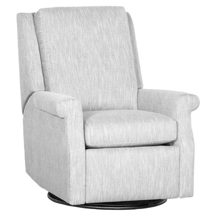 Fairfield Furniture 453G-MR Greek Key Arm Manual Swivel Glider Recliner