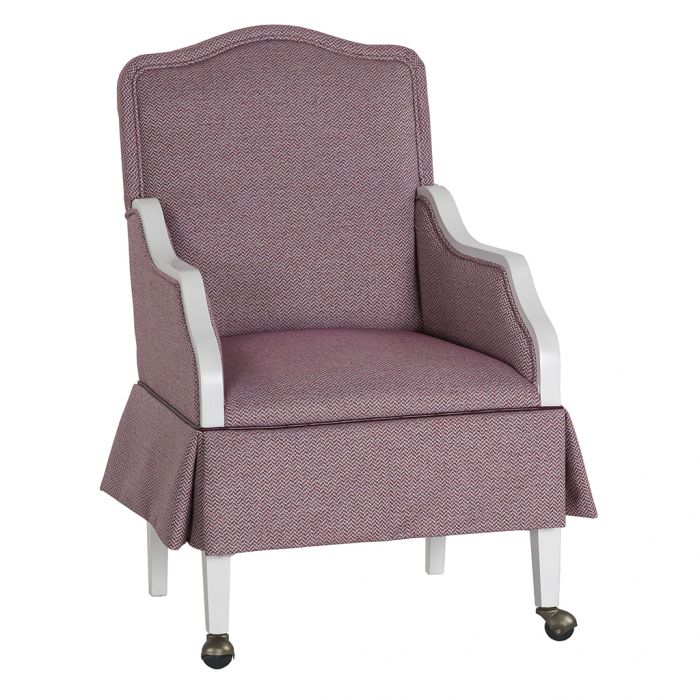 Fairfield Furniture 4615-A2-P BD Collection For Fairfield Anderson Arm Chair with Half Skirt and Pull Fairfield Furniture 4615-A2-P BD Collection For Fairfield Anderson Arm Chair with Half Skirt and Pull
