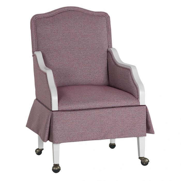 Fairfield Furniture 4615-A4-P BD Collection For Fairfield Anderson Arm Chair with Half Skirt and Pull Fairfield Furniture 4615-A4-P BD Collection For Fairfield Anderson Arm Chair with Half Skirt and Pull