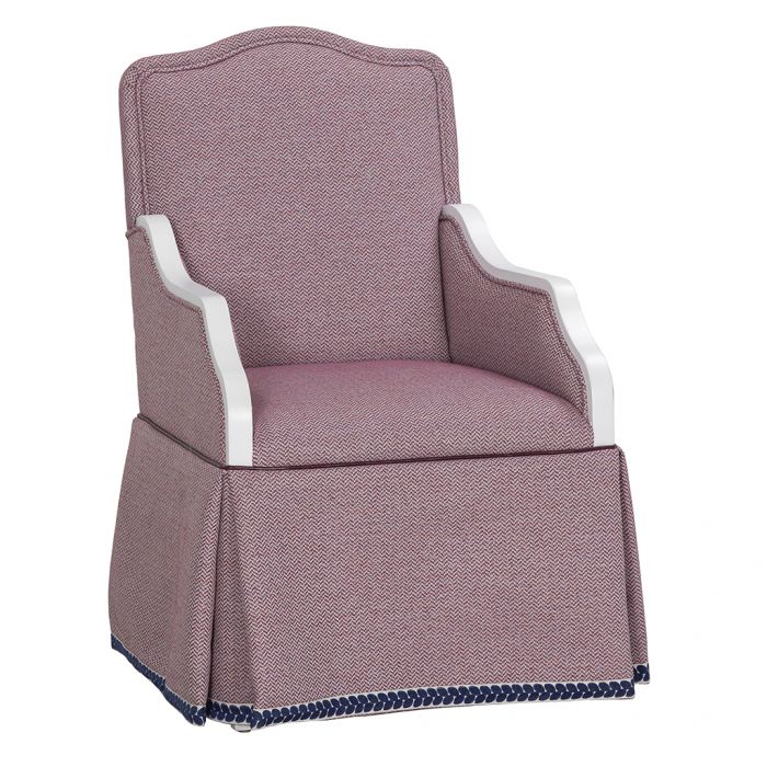 Fairfield Furniture 4625-04-P BD Collection For Fairfield Anderson Arm Chair with Full Skirt and Pull Fairfield Furniture 4625-04-P BD Collection For Fairfield Anderson Arm Chair with Full Skirt and Pull