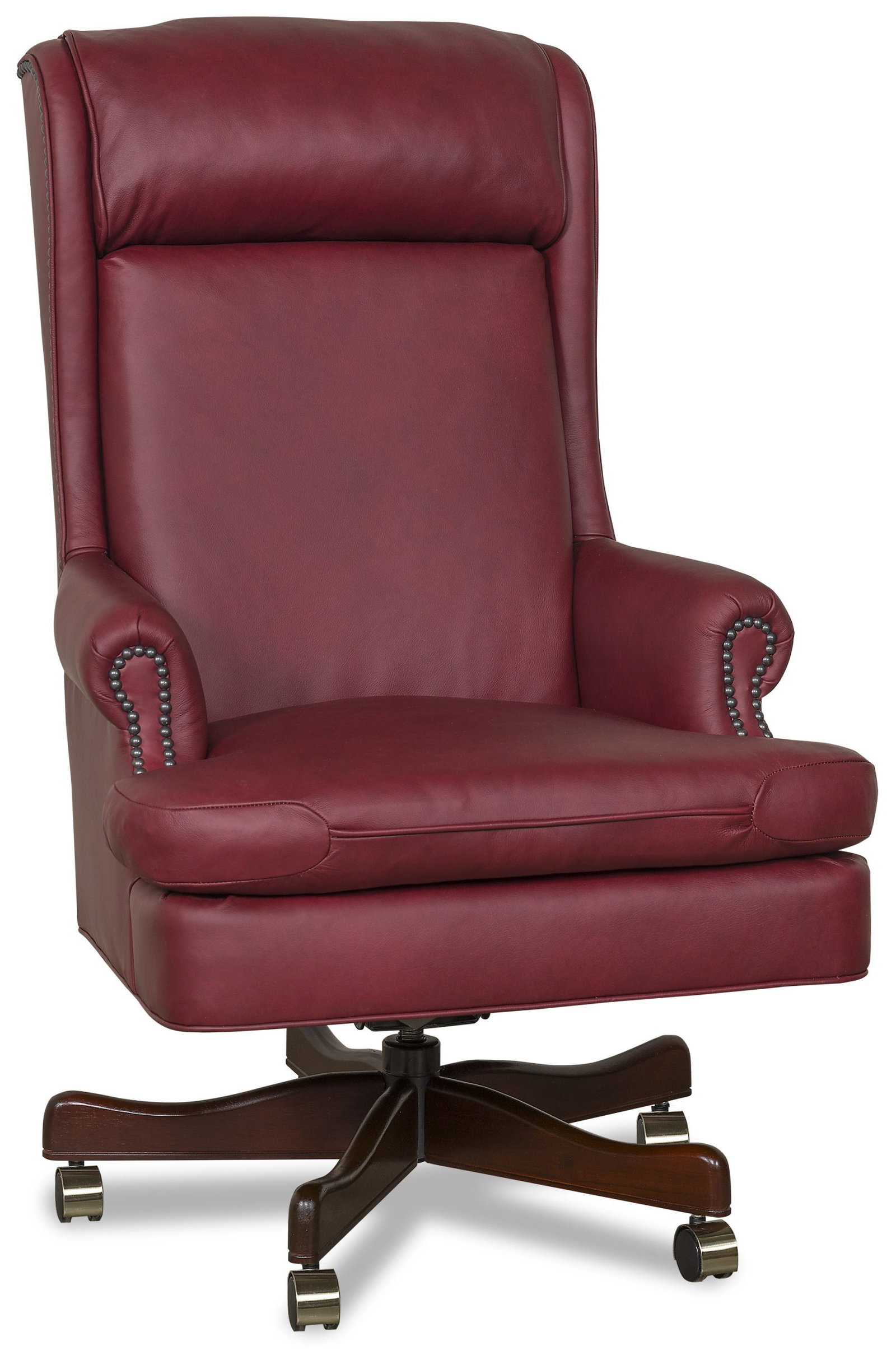 McKinley Leather 473 Senators Executive Swivel Desk Chair