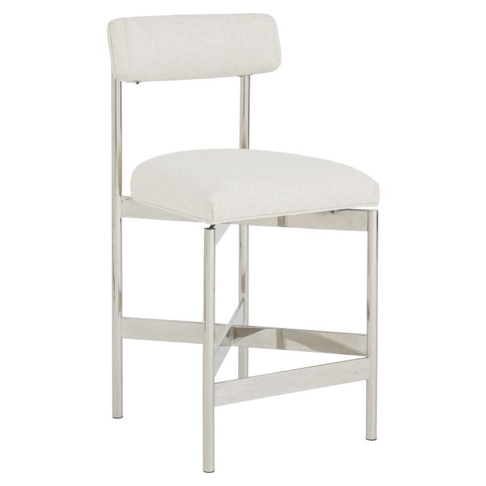 Fairfield Furniture 6102-C7-2 Coley Counter Stool, Nickel Finish