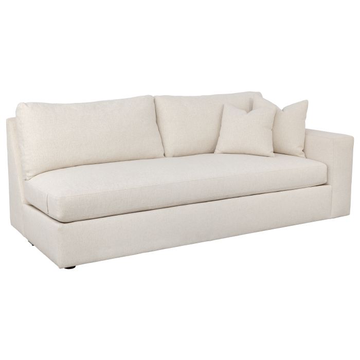 Fairfield Furniture 6339-51 Libby Langdon Francis Right Arm Sofa, Two Backs over One Seat