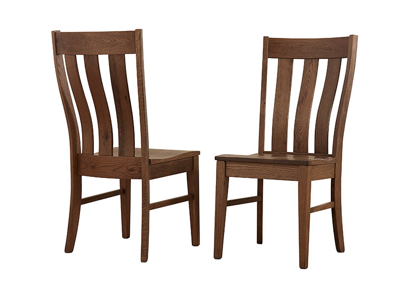 Artisan and Post 752-010 Dovetail Vertical Slat Chair Natural Finish