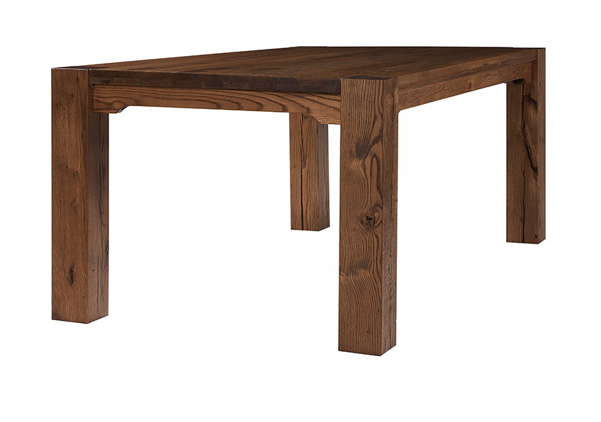 Artisan and Post 752-000-100 Dovetail 76 Inch Gathering Dining Table Natural Finish
