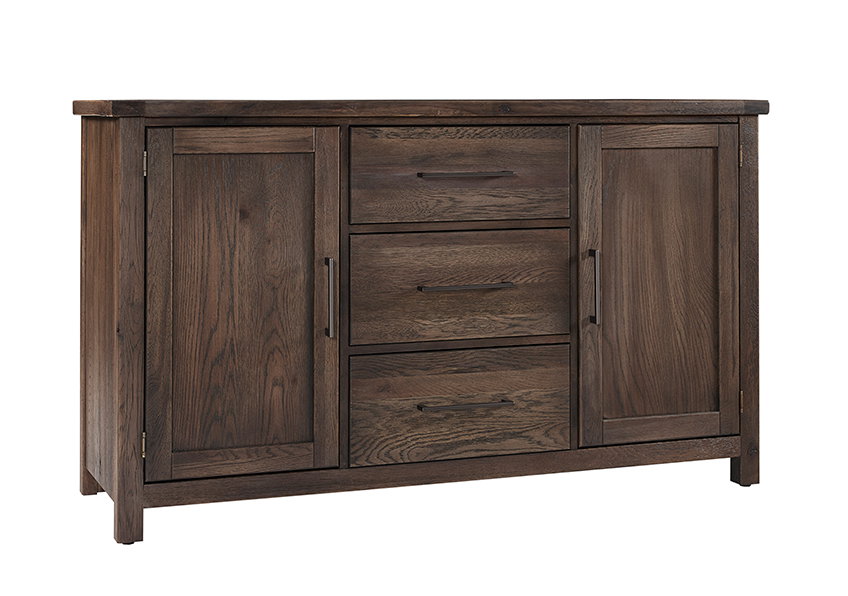 Artisan and Post 753-960 Dovetail Server Aged Grey Finish