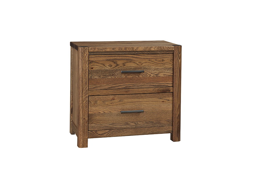 Vaughan Bassett 790-227 Crafted Oak 2 Drawer Nightstand Natural Finish Vaughan Bassett 790-227 Crafted Oak 2 Drawer Nightstand Natural Finish