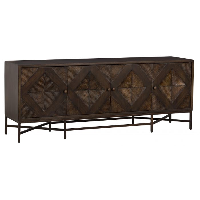 Fairfield Furniture 8052-MC Sundries Palm Leaf Credenza