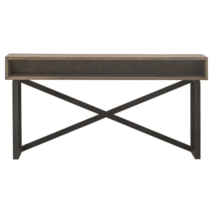 Fairfield Furniture 8063-HT Arcadian Open Storage Console Table Fairfield Furniture 8063-HT Arcadian Open Storage Console Table