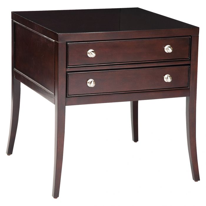Fairfield Furniture 8120-94 Manhattan Square End Table