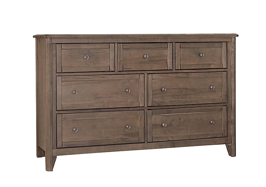 Vaughan Bassett 820-003 Woodbridge 7 Drawer Dresser Dark Cashmere Finish