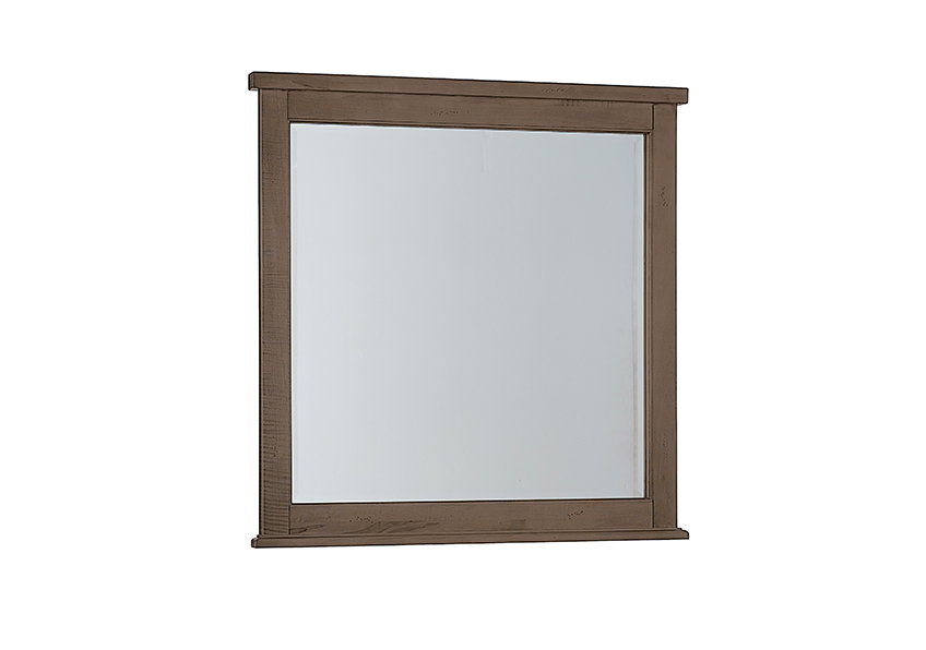 Vaughan Bassett 820-445 Woodbridge Landscape Mirror Dark Cashmere Finish