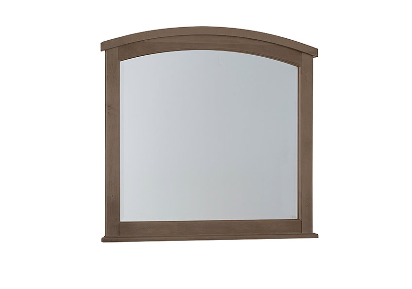Vaughan Bassett 820-447 Woodbridge Arched Mirror Dark Cashmere Finish