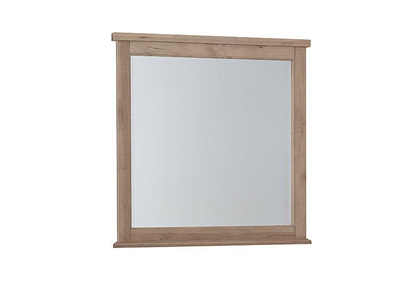 Vaughan Bassett 821-445 Woodbridge Landscape Mirror Shadow Grey Finish