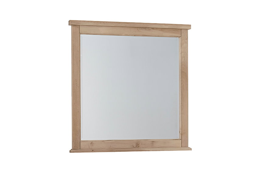 Vaughan Bassett 822-445 Woodbridge Landscape Mirror Clear Maple Finish