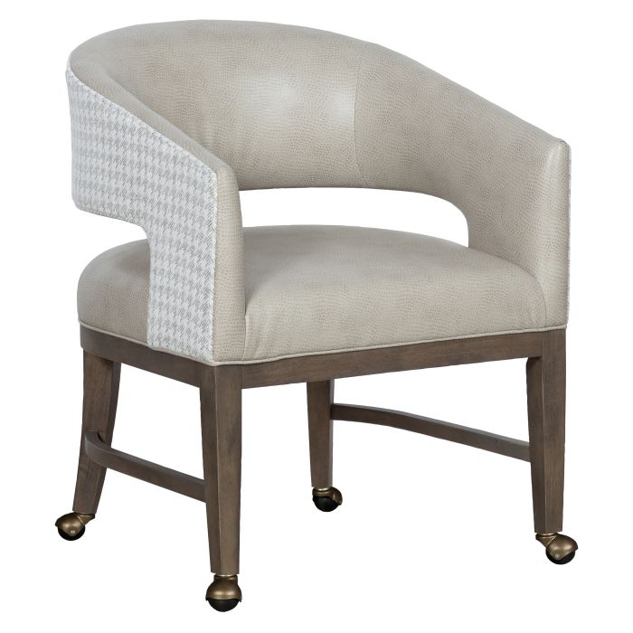 Fairfield Furniture 8864-A4 Cleo Grande Arm Chair, with four casters