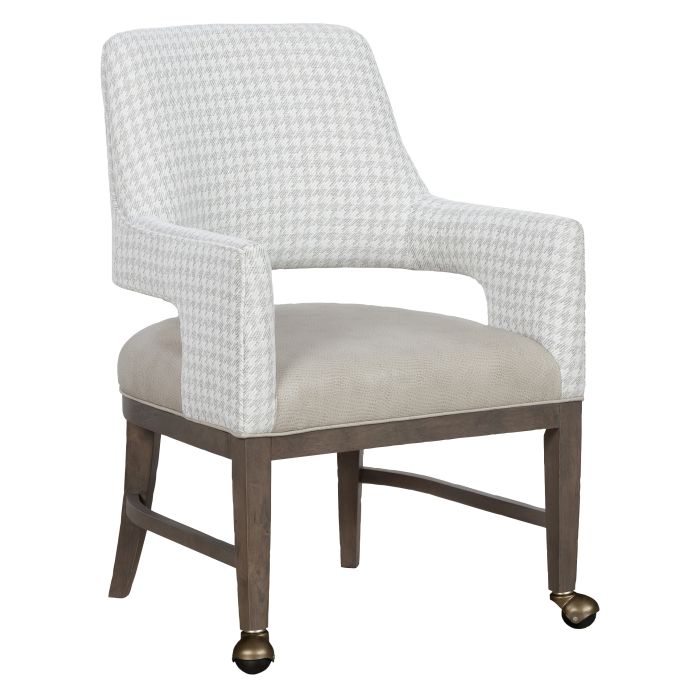 Fairfield Furniture 8865-A2 Josie Grande Arm Chair, with two front casters