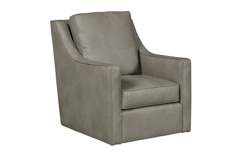 Kincaid Furniture UPH-010-02L Bradley Swivel Glider Leather
