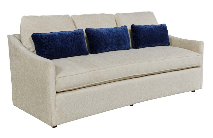 Kincaid Furniture UPH-347-66 Ari Curved Sofa